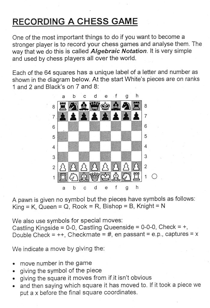 October 2020 Chess Puzzle Answer Key